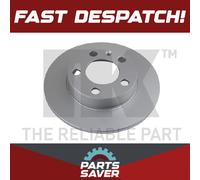 2x Brake Discs Pair Solid Rear 230mm 314761 NK Set 1J0615601 1J0615601C Quality