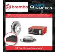2x Brake Discs Pair Solid Rear 234mm 08.C650.11 Brembo Set 58411B4300 58411B9000