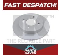 2x Brake Discs Pair Solid Rear 234mm 313518 NK Set 5841107300 5841107500 Quality