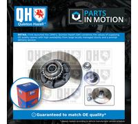2x Brake Discs Pair Solid Rear 237mm BDC6001 Quinton Hazell Set 7701207611 New