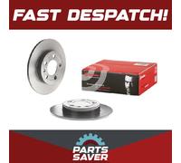 2x Brake Discs Pair Solid Rear 239mm 08.9148.11 Brembo Set 1J0615601D Quality