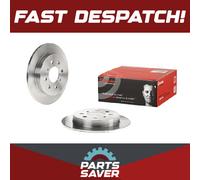 2x Brake Discs Pair Solid Rear 239mm 08.B602.10 Brembo Set 42510TF0000 Quality