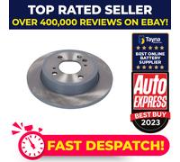 2x Brake Discs Pair Solid Rear 239mm 188758 Febi Set 42510TZEJ00 Quality New