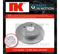 2x Brake Discs Pair Solid Rear 239mm 312621 NK Set 42510SR3000 42510SR3A10 New