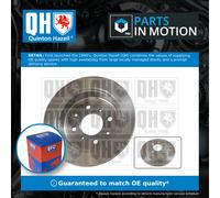 2x Brake Discs Pair Solid Rear 239mm BDC4369 Quinton Hazell Set 42510SE0000 New