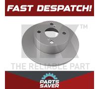 2x Brake Discs Pair Solid Rear 240mm 314599 NK Set 4243112190 Quality Guaranteed