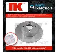 2x Brake Discs Pair Solid Rear 240mm 314599 NK Set 4243112190 Quality Guaranteed