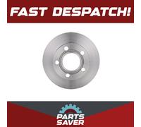 2x Brake Discs Pair Solid fits AUDI 100 C4 Rear 90 to 94 ABK 244.9mm Set Bosch