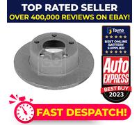 2x Brake Discs Pair Solid Rear 245mm 09076 Febi Set 437615601 Quality Guaranteed