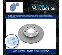 2x Brake Discs Pair Solid Rear 245mm ADV184323 Blue Print Set 8E0615601B Quality