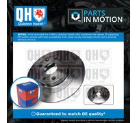 2x Brake Discs Pair Solid Rear 250mm BDC4747 Quinton Hazell Set E1C72C026A New
