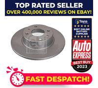 2x Brake Discs Pair Solid fits ALFA ROMEO 164 2.0 Rear 87 to 98 251mm Set Febi