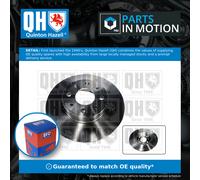 2x Brake Discs Pair Solid Rear 251mm BDC6105 Quinton Hazell Set 51805559 Quality