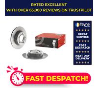 2x Brake Discs Pair Solid Rear 255mm 08.9084.11 Brembo Set 4B0615601B Quality
