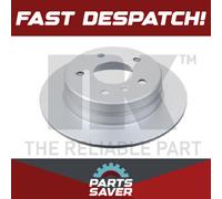 2x Brake Discs Pair Solid Rear 258mm 313355 NK Set 1684230212 A1684230212 New