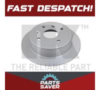 2x Brake Discs Pair Solid Rear 258mm 315011 NK Set 96549630 Quality Guaranteed