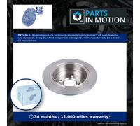 2x Brake Discs Pair Solid Rear 258mm ADB114390 Blue Print Set 31211119581 New