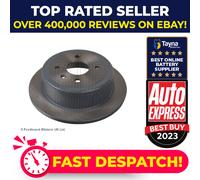 2x Brake Discs Pair Solid Rear 258mm ADG04326 Blue Print Set 96312560 Quality