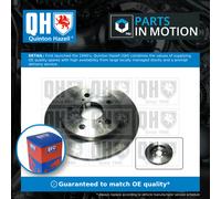 2x Brake Discs Pair Solid Rear 258mm BDC5590 Quinton Hazell Set 4243102190 New