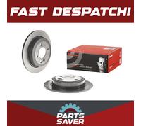 2x Brake Discs Pair Solid Rear 259mm 08.9163.11 Brembo Set 34211503070 Quality