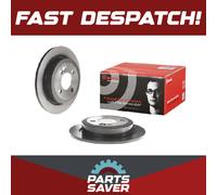 2x Brake Discs Pair Solid Rear 259mm 08.9163.21 Brembo Set 34216774987 Quality
