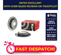 2x Brake Discs Pair Solid Rear 259mm 08.9163.21 Brembo Set 34216774987 Quality