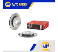 2x Brake Discs Pair Solid Rear 259mm 08.A534.31 Brembo Set 4243112310 4243102110