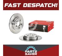 2x Brake Discs Pair Solid Rear 259mm 08.B493.10 Brembo Set 4243152150 Quality