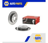 2x Brake Discs Pair Solid Rear 259mm 08.C046.11 Brembo Set 5561161M00 5561161M20