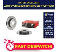 2x Brake Discs Pair Solid Rear 259mm 08.C046.41 Brembo Set 5561170L00 Quality