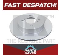 2x Brake Discs Pair Solid Rear 259mm 315225 NK Set 5561161M10 5561168L00 Quality