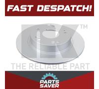 2x Brake Discs Pair Solid Rear 260mm 312641 NK Set 42510SMGE20 42510SNAA00 New