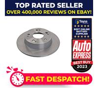2x Brake Discs Pair Solid fits HONDA INTEGRA 1.8 Rear 93 to 01 260mm Set Quality