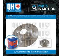 2x Brake Discs Pair Solid Rear 260mm BDC5604 Quinton Hazell Set 42510SEAE00 New