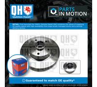 2x Brake Discs Pair Solid Rear 260mm BDC5986 Quinton Hazell Set 432001539R New