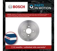 Bosch BD1242 Brake discs - ECE-R90 certified - 1 set of 2 discs