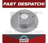 2x Brake Discs Pair Solid Rear 262mm 313430 NK Set 584111C800 58411C8000 Quality