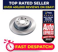 2x Brake Discs Pair Solid fits FIAT PUNTO EVO 1.4 Rear 09 to 12 263.9mm Set Febi