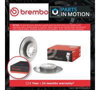 2x Brake Discs Pair Solid Rear 264mm 08.9460.61 Brembo Set 51914664 52026319 New