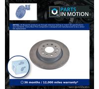 2x Brake Discs Pair Solid Rear 264mm ADL144348 Blue Print Set 51914664 52026319