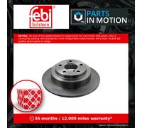 FEBI Ferdinand Bilstein Brake Disc 28153 Rear Solid - Box of 2