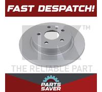 2x Brake Discs Pair Solid Rear 268mm 315014 NK Set 1605271 569072 569074 Quality
