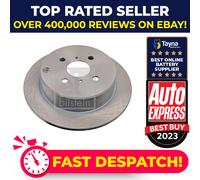 2x Brake Discs Pair Solid Rear 269mm 27234 Febi Set 424310D050 4243102050 New
