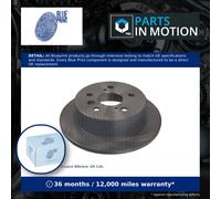 2x Brake Discs Pair Solid Rear 269mm ADT343241 Blue Print Set 4243106050 Quality
