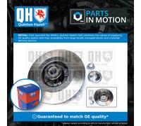 2x Brake Discs Pair Solid Rear 270mm BDC5616 Quinton Hazell Set 7701207898 New