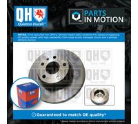 2x Brake Discs Pair Solid Rear 270mm BDC5617 Quinton Hazell Set 8J0615601 New