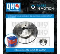 2x Brake Discs Pair Solid Rear 271mm BDC6072 Quinton Hazell Set 1704765 1934070
