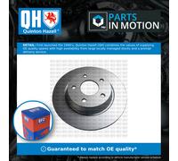 2x Brake Discs Pair Solid Rear 271mm BDC6190 Quinton Hazell Set 2196429 Quality
