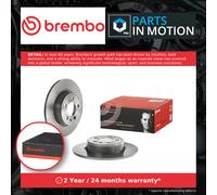 2x Brake Discs Pair Solid Rear 272mm 08.B413.21 Brembo Set 6R0615601 6R0615601B