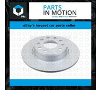 2x Brake Discs Pair Solid fits VW TOURAN 1T, 1T3, 5T1 Rear 2003 on 272mm Set NK